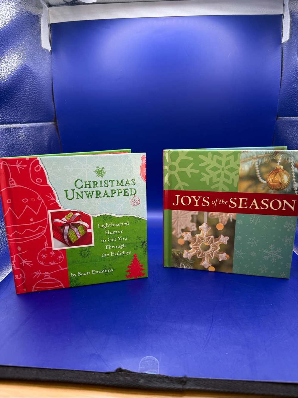 Hallmark Christmas Unwrapped & Joys of the Season Gift Book Duo
